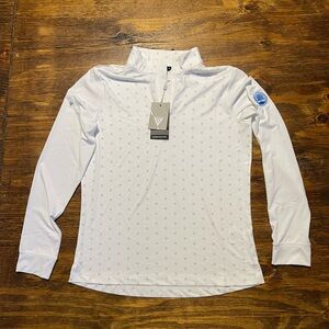 NWT Level Wear Women's  Sunrise Midlayer White Floral Jacket UV 50+ Medium